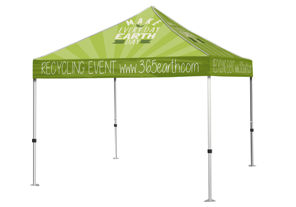 10′ x 10′ Event Tent Canopy Graphic