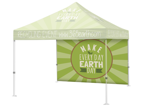 10′ Event Tent Full Wall